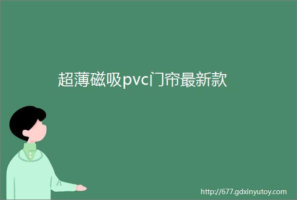 超薄磁吸pvc门帘最新款